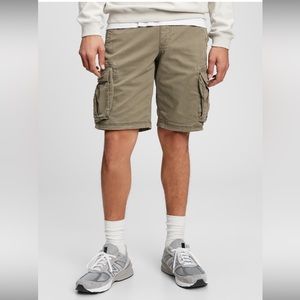 Gap Men’s 11” Twill Cargo Short with GapFlex - Size 36